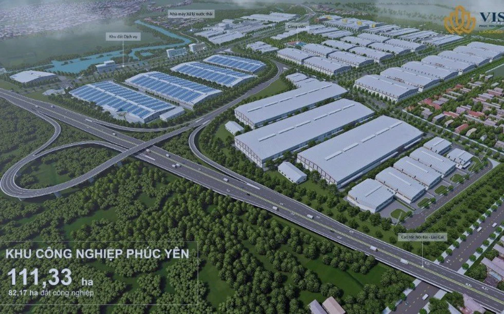 Phú Thọ khởi công khu công nghiệp gần 2.000 tỷ đồng tại phường Phúc Yên