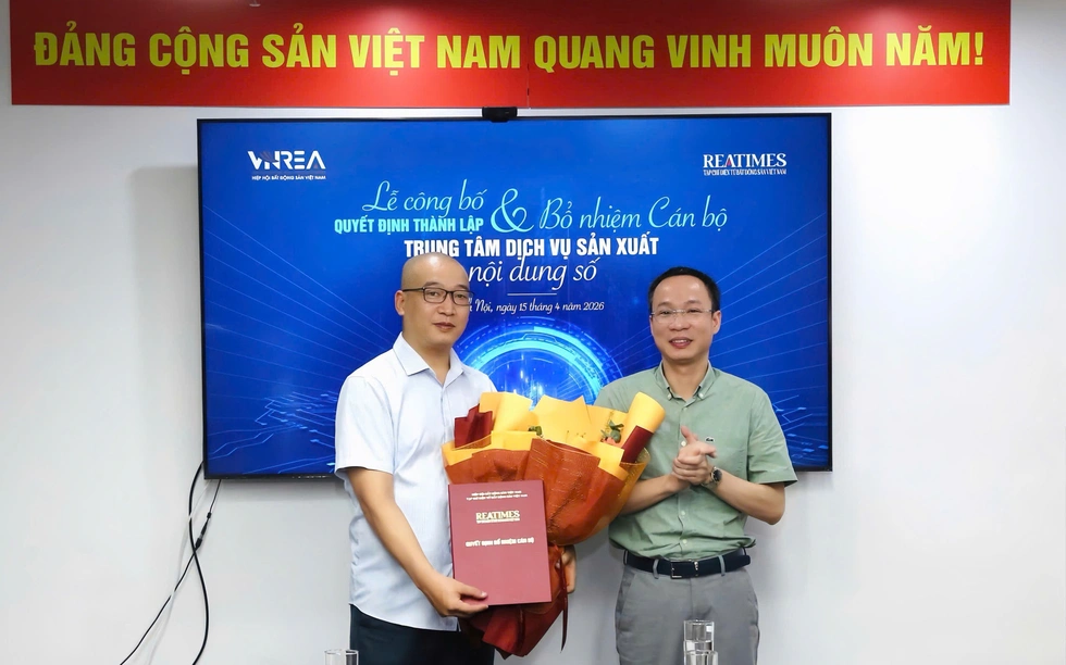 Tạp chí điện tử Bất động sản Việt Nam công bố quyết định thành lập và bổ nhiệm cán bộ Trung tâm Dịch vụ Sản xuất Nội dung Số
