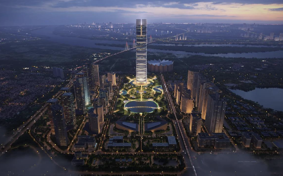 Việt Nam sắp bắt đầu triển khai xây dựng ‘siêu thành phố’ trung hoà carbon đầu tiên trên thế giới, sở hữu tháp chọc trời vượt mặt Landmark 81