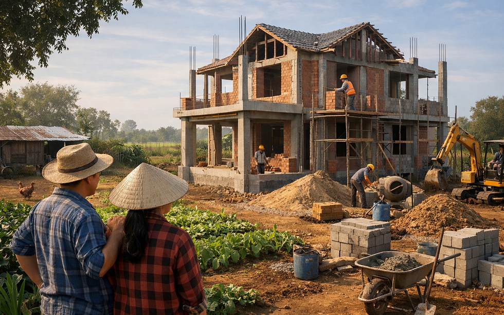 Kể từ nay, chi phí khi chuyển từ đất vườn lên đất ở sẽ được tính như thế nào?