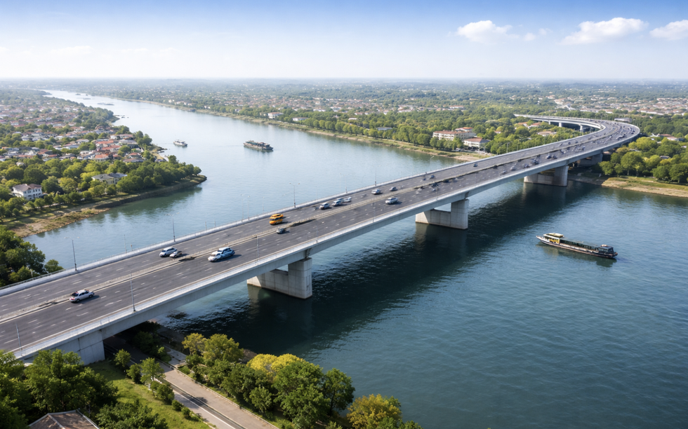 Chỉ 10 ngày nữa, chính thức khởi công cầu vượt sông 600 tỷ tại Nam Định cũ