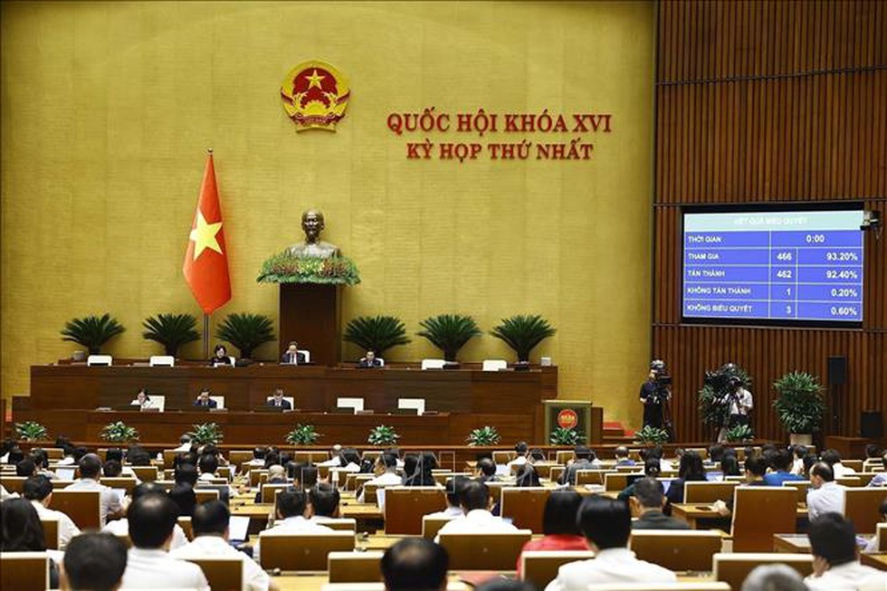 Kỳ họp thứ Nhất, Quốc hội làm việc thêm 0,5 ngày