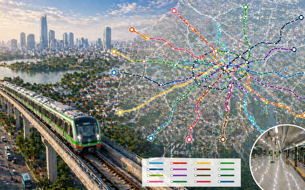 Đô thị hạng đặc biệt của Việt Nam cần hơn 100 tỷ USD để làm dự án hạ tầng chưa từng có: Gần 1.000km metro, mở ra không gian đa cực