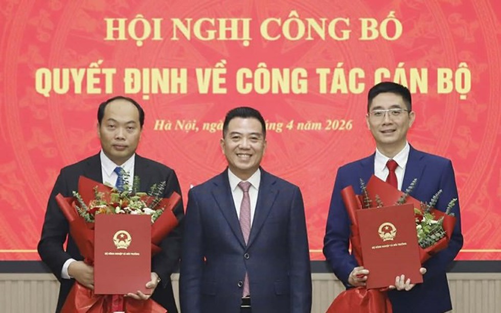 Bổ nhiệm ông Phạm Hoài Nam làm Thư ký Bộ trưởng Bộ Nông nghiệp và Môi trường