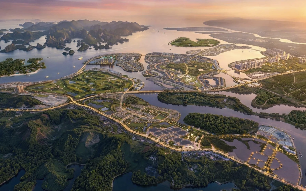 Việt Nam sẽ có sân khấu ngoài trời nhìn ra biển sức chứa 60.000 chỗ ngồi, tọa lạc tại siêu đô thị biển 6.200ha nằm ven vịnh di sản thế giới