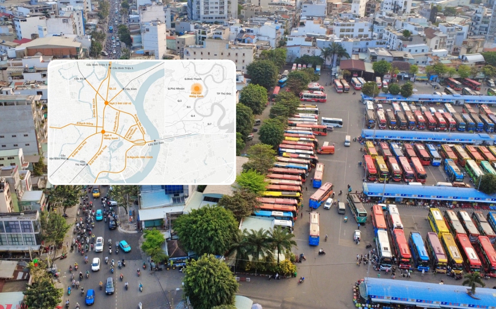 Đề xuất đổi đất bến xe miền Đông cũ lấy dự án hơn 10.000 tỷ, xoá sổ kẹt xe ở phía Đông TP giàu nhất cả nước