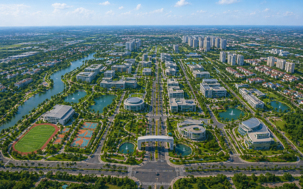 Chỉ vài giờ nữa, Việt Nam chính thức khởi công khu đô thị đại học quốc tế 59.000 tỷ có bóng dáng Vingroup: Quy mô gần 200.000 người, tọa lạc tại TP giàu nhất cả nước