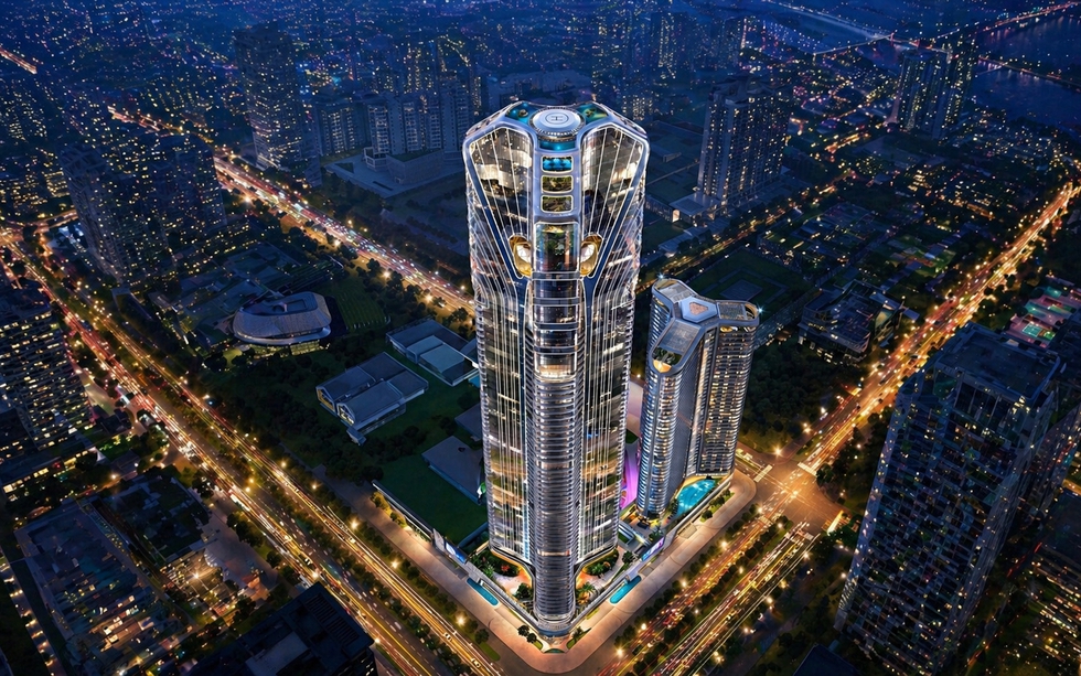 Việt Nam sắp có siêu tháp chọc trời 75 tầng với kiến trúc mang đậm dấu ấn Á Đông, tương lai là 'nóc nhà miền Bắc', có sự góp sức của chuyên gia nước ngoài
