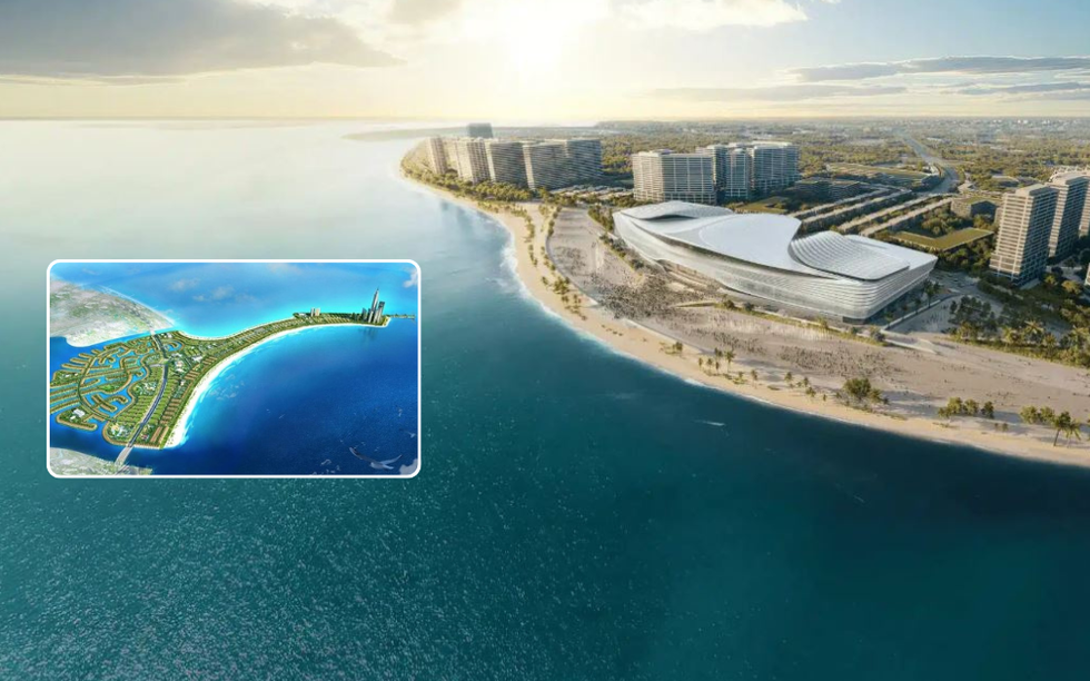 Việt Nam lần đầu tiên trong lịch sử xuất hiện đại đô thị tầm cỡ quốc tế được vận hành bằng năng lượng tái tạo, chỉ sau 1 năm khởi công đã hiện rõ hình hài