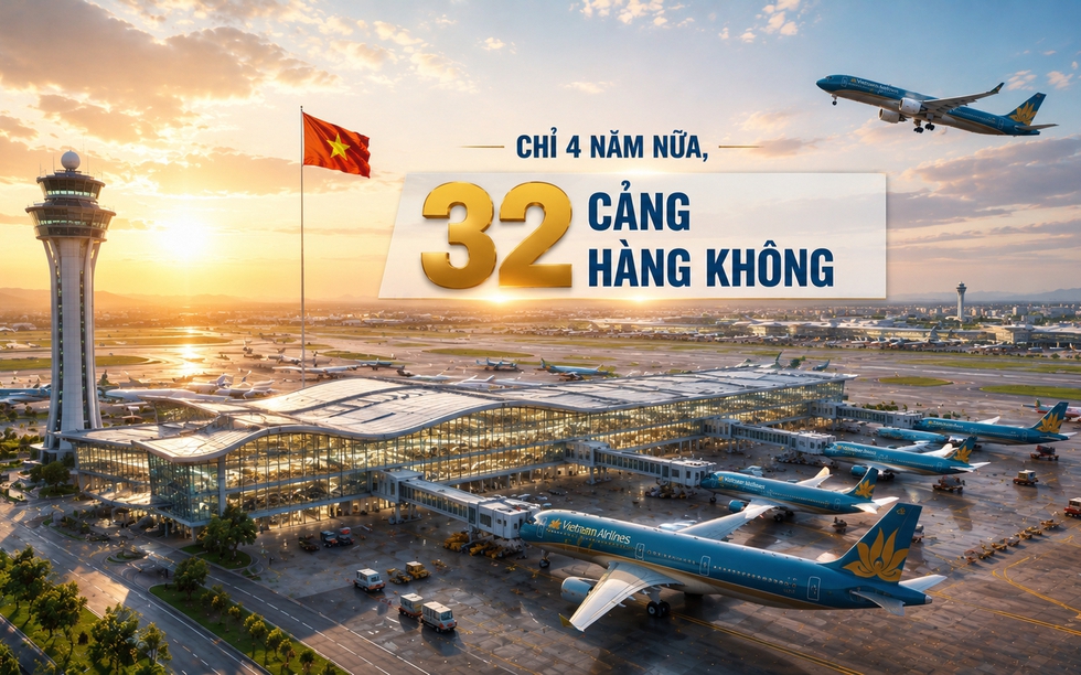 Trong vòng 4 năm nữa, Việt Nam sẽ có 32 cảng hàng không