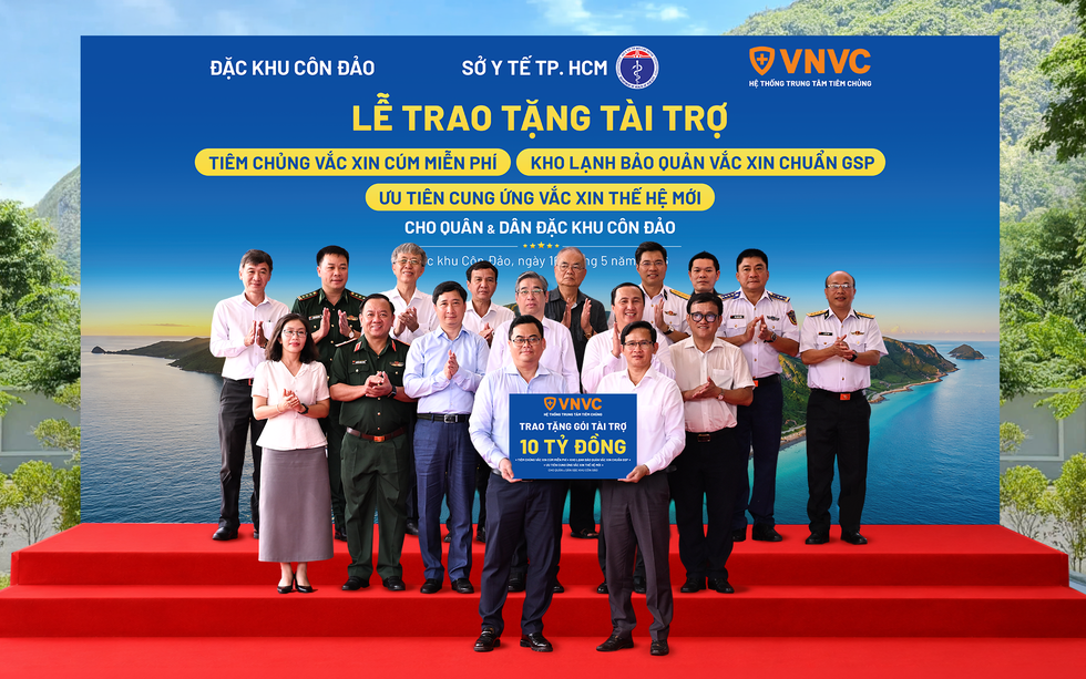 Hệ thống Trung tâm Tiêm chủng VNVC tài trợ hơn 10 tỷ đồng giúp Côn Đảo nâng cao năng lực y tế dự phòng và du lịch an toàn