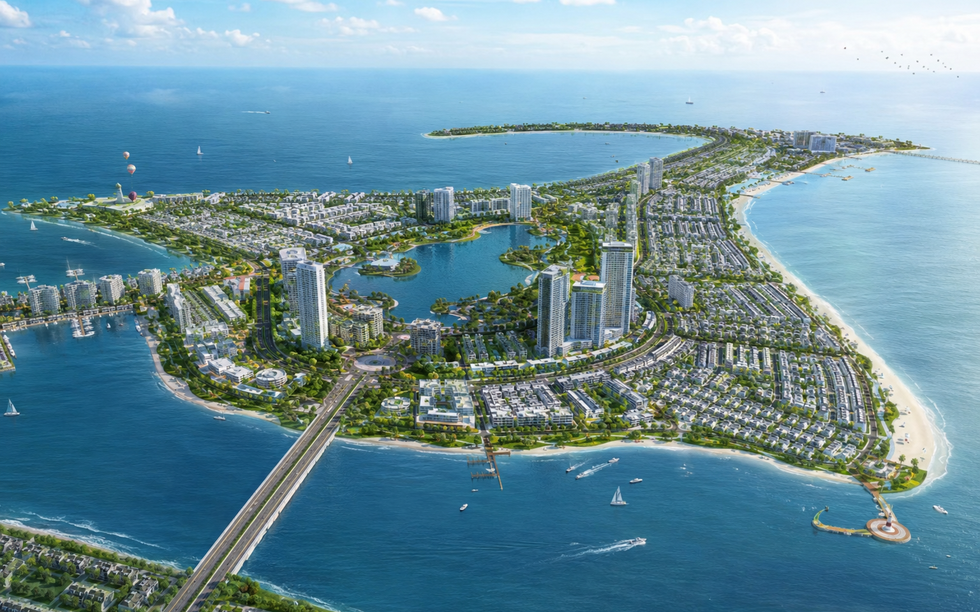 Việt Nam sắp có thêm khu đô thị lấn biển, tọa lạc tại phường đông dân nhất cả nước