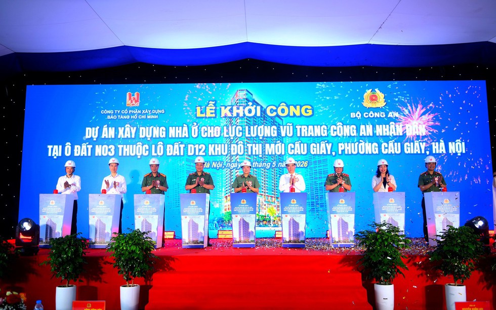Bộ Công an khởi công dự án nhà ở dành cho lực lượng công an cao 35 tầng tại Hà Nội