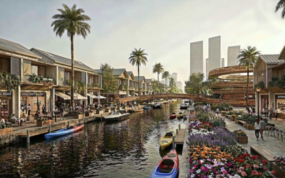 Việt Nam sắp có tổ hợp giải trí đêm quy mô quốc tế lấy cảm hứng từ Clarke Quay của Singapore, tọa lạc bên bờ vịnh di sản thế giới của đất nước