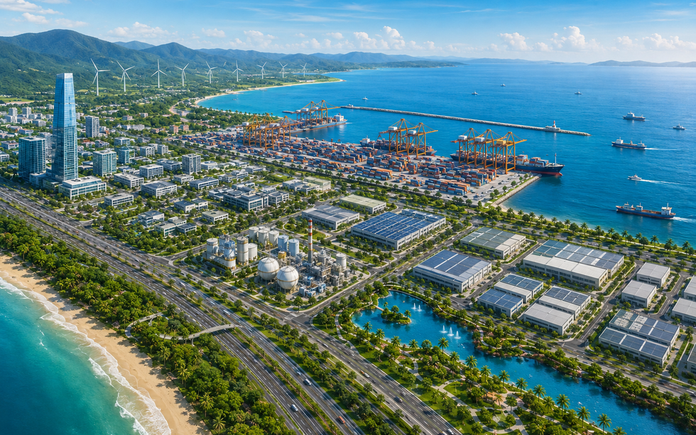 Tỉnh rộng nhất cả nước sẽ có thêm khu kinh tế ven biển khoảng 75.000ha, tích hợp cảng biển, logistics, công nghiệp năng lượng LNG và đô thị dịch vụ hiện đại