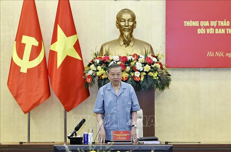 Tổng Bí thư, Chủ tịch nước Tô Lâm: Công tác lập pháp phải chuyển mạnh từ tư duy quản lý sang kiến tạo phát triển