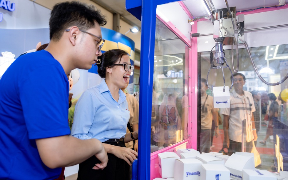 Trải nghiệm đa giác quan giúp gian hàng Vinamilk trở thành tâm điểm triển lãm sữa 2026