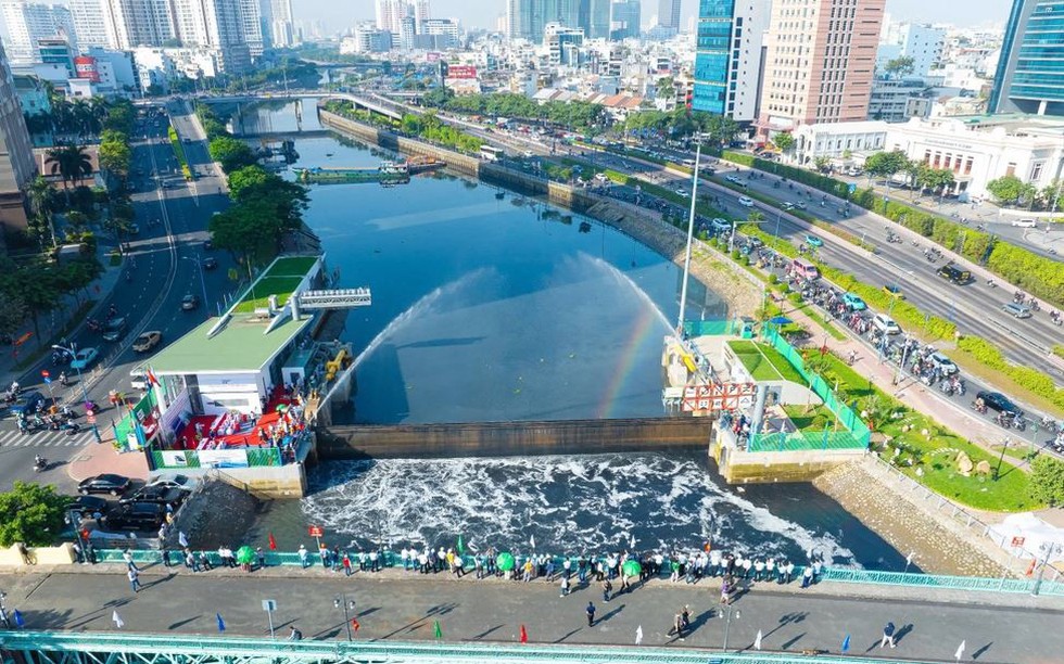 Việt Nam sắp đưa vào vận hành siêu dự án chống ngập 10.000 tỷ, cứu cánh cho thành phố giàu có nhất cả nước