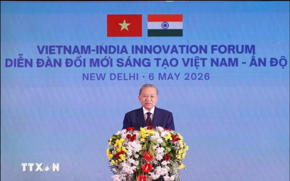 Tổng Bí thư, Chủ tịch nước phát biểu tại Diễn đàn Đổi mới sáng tạo Việt Nam-Ấn Độ