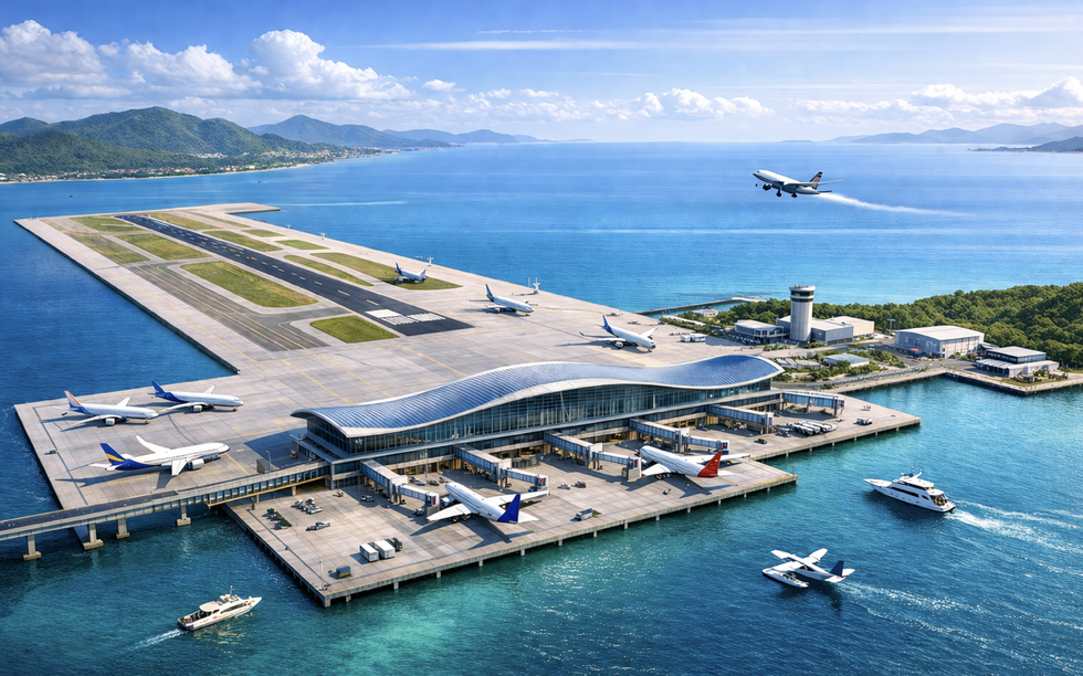 Việt Nam sẽ xây dựng sân bay trên mặt nước chưa từng có trong lịch sử, tọa lạc tại tỉnh có đường bờ biển dài nhất cả nước, Phó Thủ tướng lưu ý