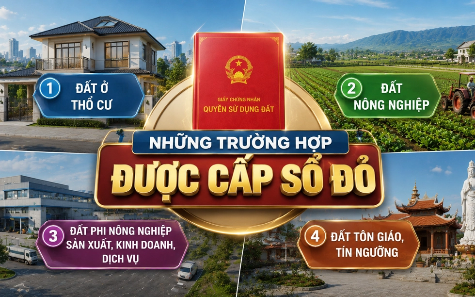 Đang sử dụng đất nhưng chưa có sổ đỏ: Trường hợp nào sẽ được cấp giấy chứng nhận quyền sử dụng đất trong năm 2026?