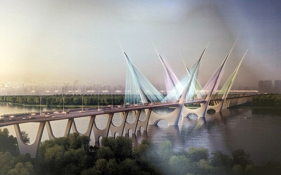 Cây cầu thứ 6 bắc qua sông Hồng đón tin vui, nỗ lực về đích sau 1 năm nữa
