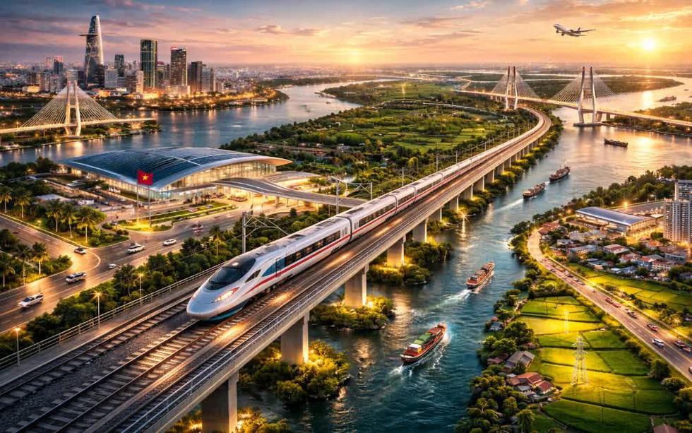 Tăng tốc tiến độ đầu tư dự án đường sắt đi chung cầu đường bộ nối 2 TP lớn phía Nam