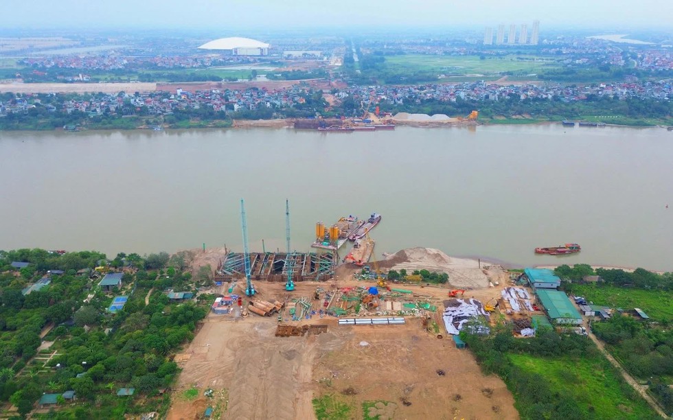 Tin vui về 6 cây cầu bắc qua sông Hồng, giảm áp lực giao thông cho trung tâm Thủ đô