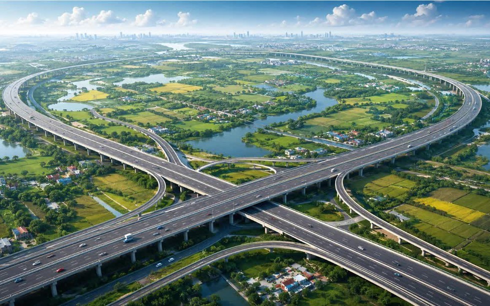Sau 5 năm nữa, miền Bắc sẽ có tuyến vành đai dài hơn 300km, đi qua 7 tỉnh thành phố