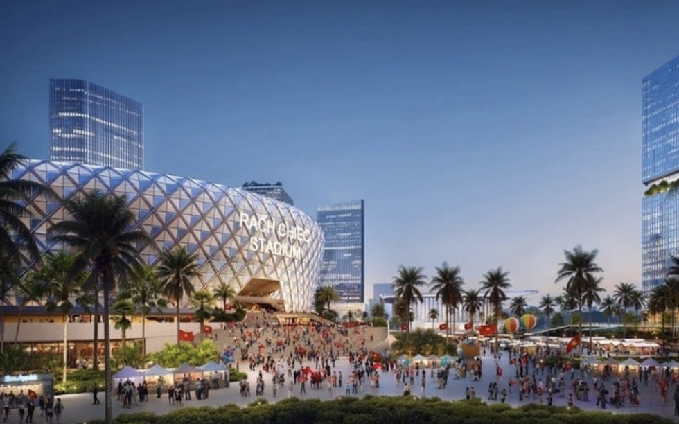 Dự án sân vận động 70.000 chỗ ngồi sức chứa gấp đôi sân Mỹ Đình, tọa lạc tại TP giàu nhất cả nước đón tin vui lớn