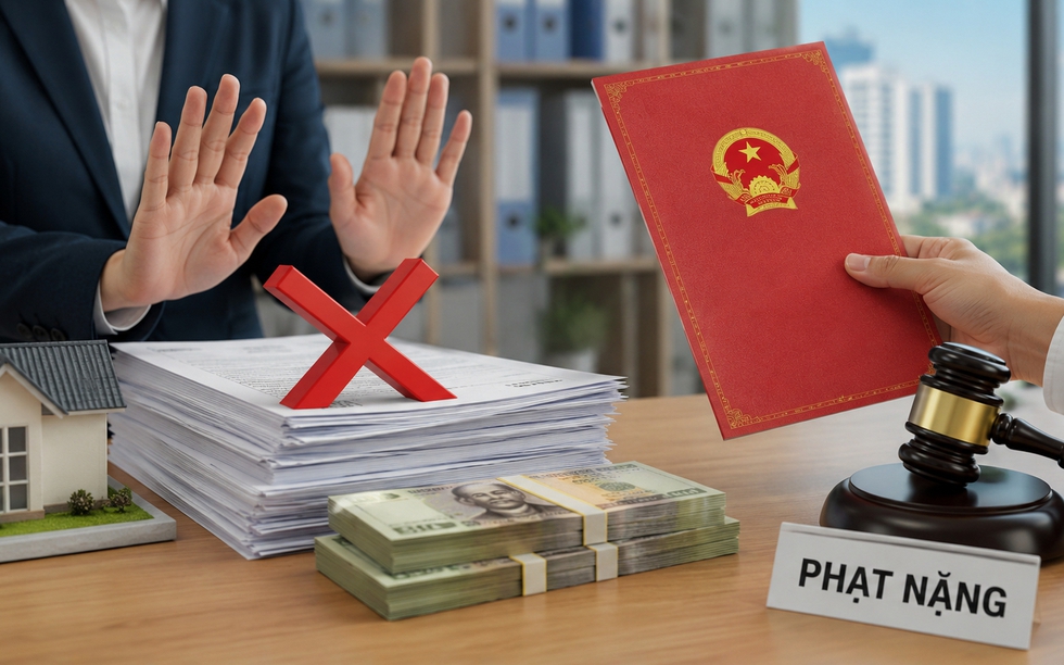 Từ nay, không đăng ký đất đai khi làm sổ đỏ lần đầu có thể bị xử phạt nặng