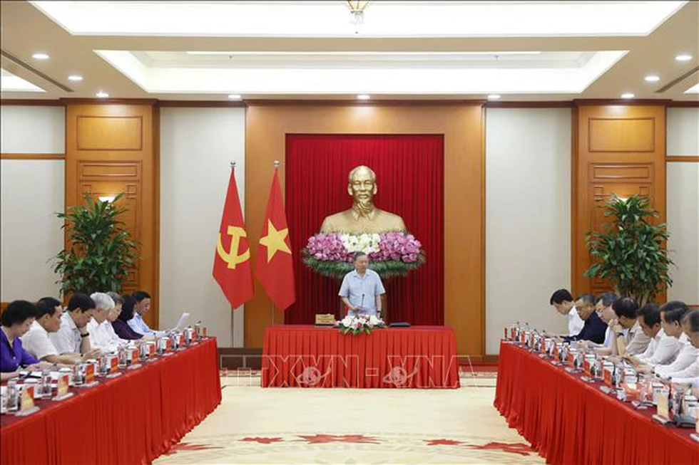 Kết luận của Tổng Bí thư, Chủ tịch nước về sơ kết 1 năm vận hành mô hình chính quyền 3 cấp