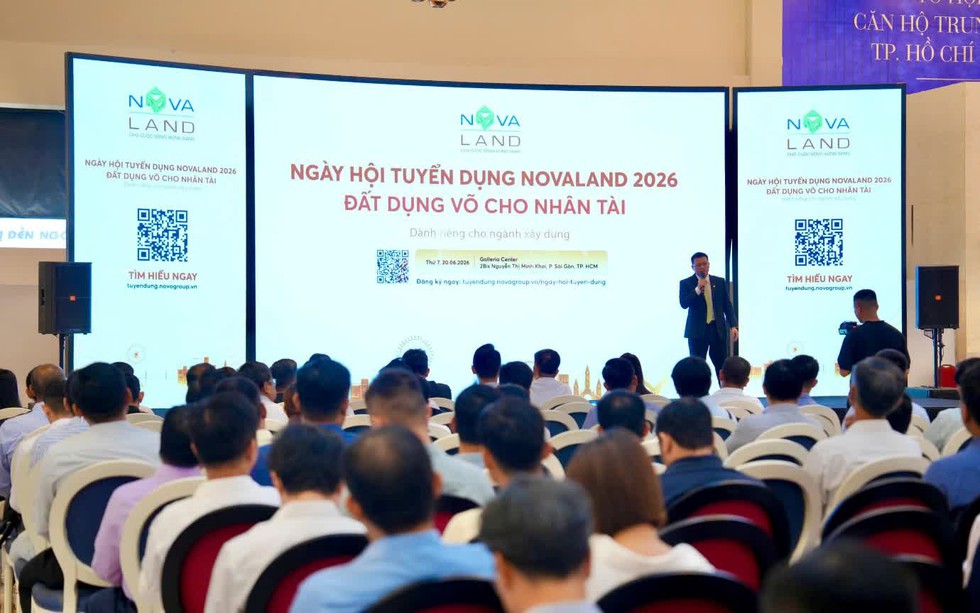 Novaland tuyển dụng hơn 1.000 nhân sự ngành xây dựng, chuẩn bị cho chu kỳ tăng trưởng mới