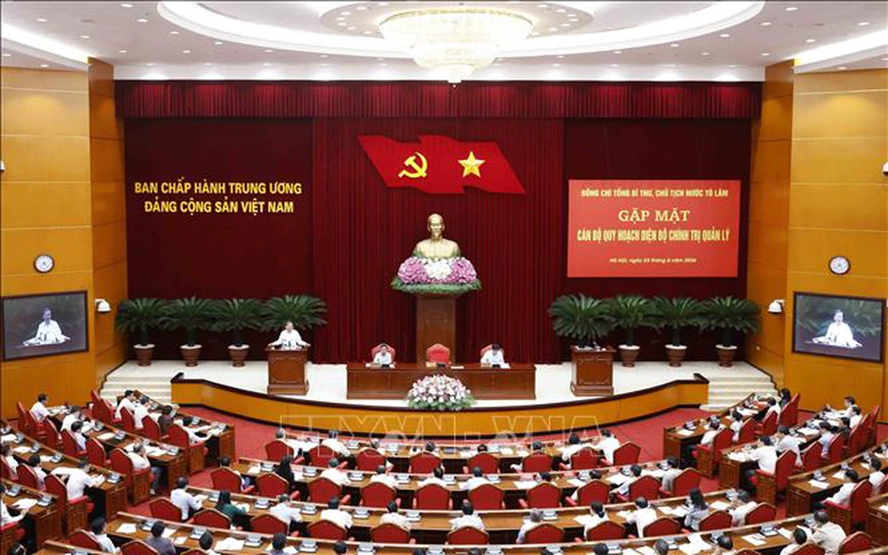 Tổng Bí thư, Chủ tịch nước Tô Lâm: Làm tốt quy hoạch hôm nay là chuẩn bị năng lực lãnh đạo của Đảng trong ngày mai