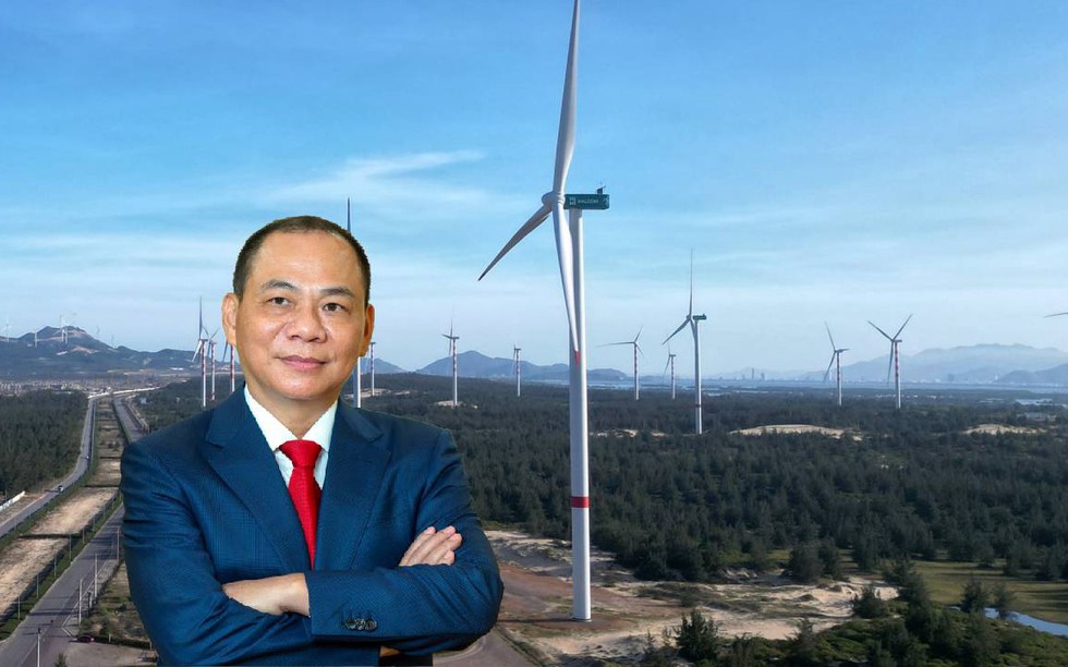 Công ty năng lượng của tỷ phú Phạm Nhật Vượng làm 2 dự án điện gió tại tỉnh rộng bậc nhất Việt Nam