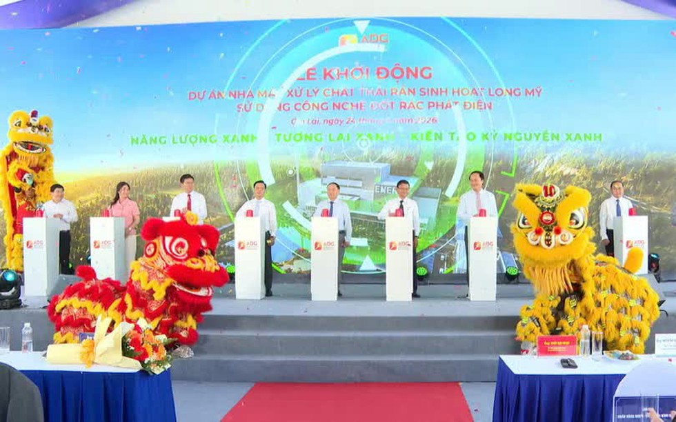 Tỉnh lớn thứ 2 Việt Nam khởi công nhà máy điện rác đầu tiên, vốn đầu tư gần 1.600 tỷ