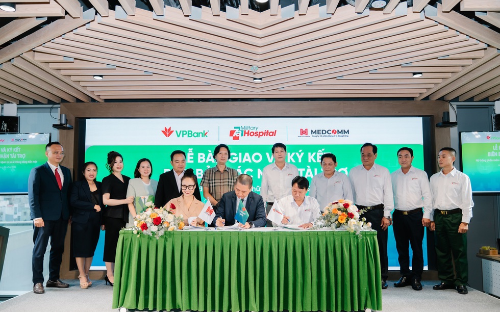 VPBank và Medcomm số hóa khám chữa bệnh tại Bệnh viện Quân y 7A