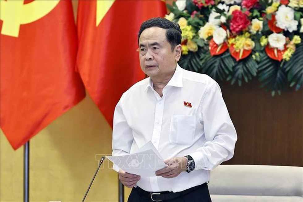 Chủ tịch Quốc hội Trần Thanh Mẫn: Tiếp tục thể hiện vai trò trung tâm trong thể chế hóa chủ trương của Đảng