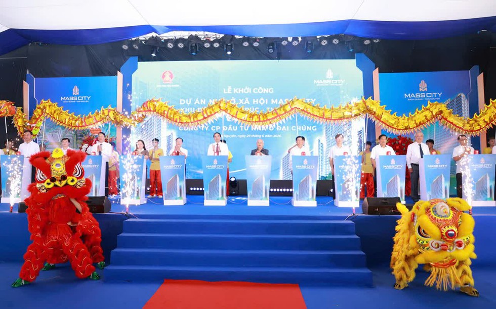 Thái Nguyên đồng loạt khởi công 6 dự án nhà ở xã hội