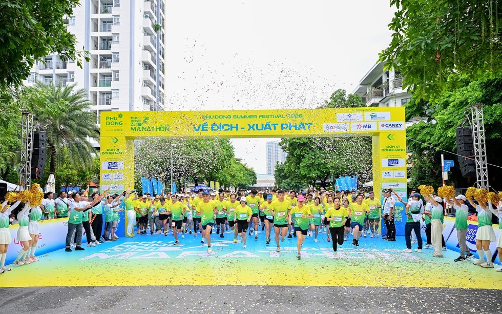Hơn 2.000 người tham gia giải chạy Phú Đông MiNi Marathon- Season6: Lan tỏa sống xanh và kết nối cộng đồng