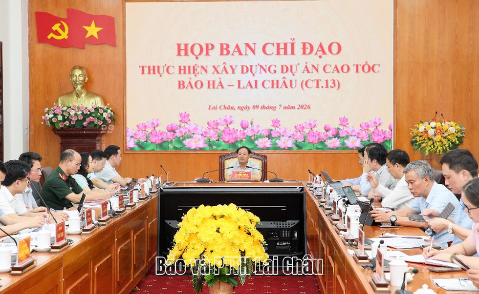 Lai Châu: Tập trung các nguồn lực, sớm triển khai Dự án cao tốc Bảo Hà - Lai Châu