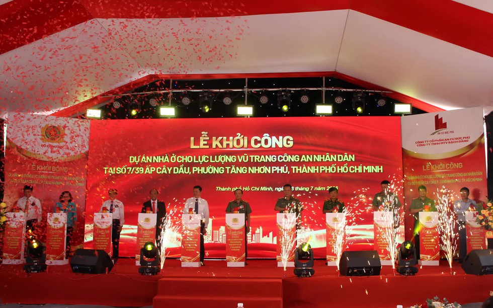 TP giàu nhất Việt Nam khởi công dự án nhà ở xã hội 30 tầng dành cho lực lượng công an nhân dân, vốn gần 1.100 tỷ