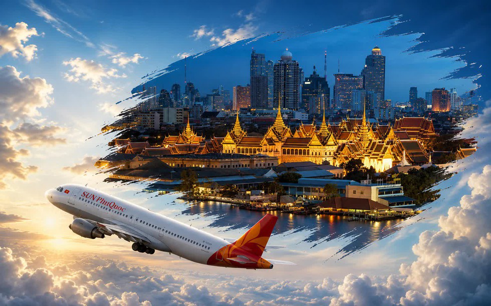 Chỉ 15 ngày nữa, hãng hàng không trẻ nhất Việt Nam sẽ có thêm đường bay đến 'kinh đô du lịch' của Thái Lan