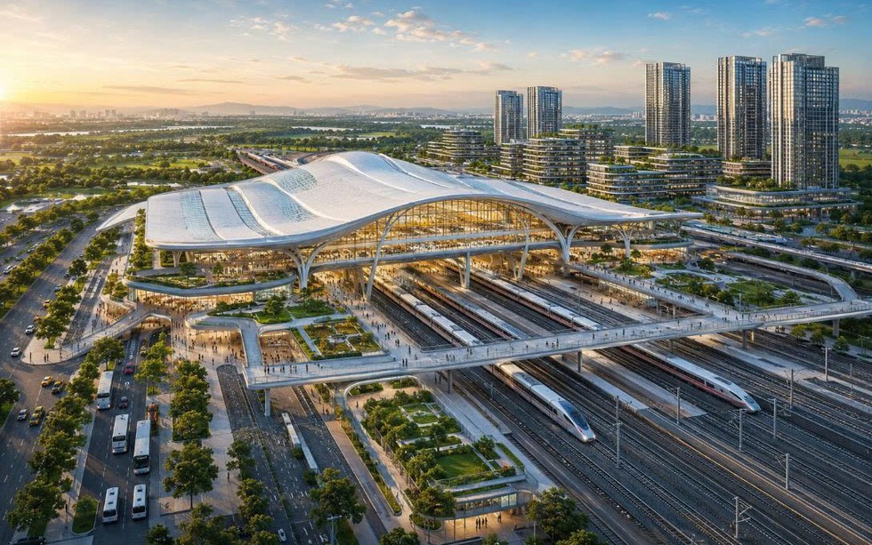 Liên danh Nhật Bản và Tập đoàn T&T đề xuất đầu tư tổ hợp ga kết nối đường sắt tốc độ cao hơn 32.000 tỷ tại Hà Nội