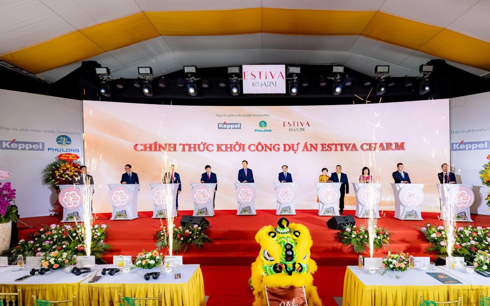 Phú Long và Keppel khởi công Estiva Charm, đánh dấu cộc mốc "Bắc tiến" đầu tiên