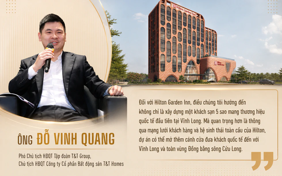 [VIDEO] Chủ tịch T&T Homes: Vĩnh Long đang ở thời điểm bản lề để bứt phá, đô thị phải tạo giá trị thực và mang đậm bản sắc địa phương