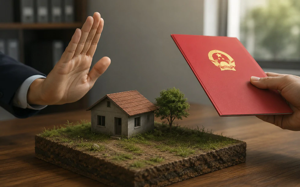 Đề xuất mới 2026: Thêm trường hợp không được cấp sổ đỏ