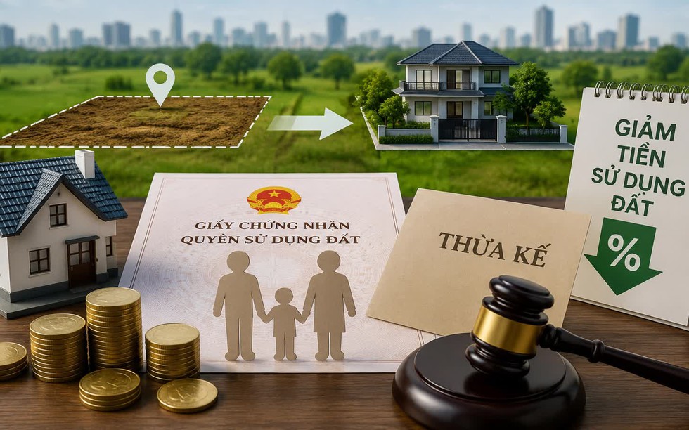 Đất nhận thừa kế có được giảm tiền sử dụng đất khi chuyển sang đất ở?