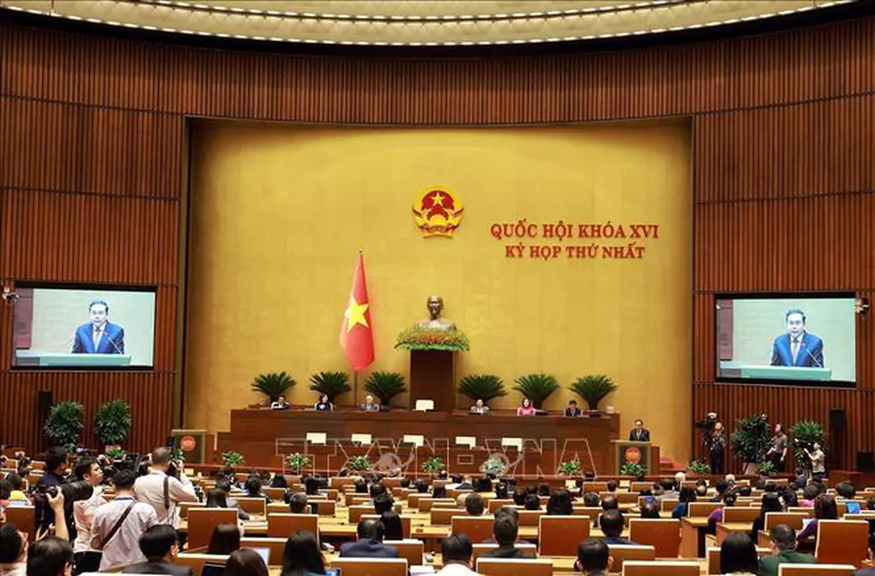 Kỳ họp không thường lệ thứ Nhất, Quốc hội khóa XVI khai mạc ngày 3/8