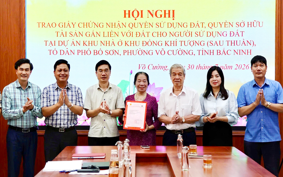 Bắc Ninh: Người dân khu nhà ở Đồng Khí Tượng được nhận đất sau 24 năm vướng mắc